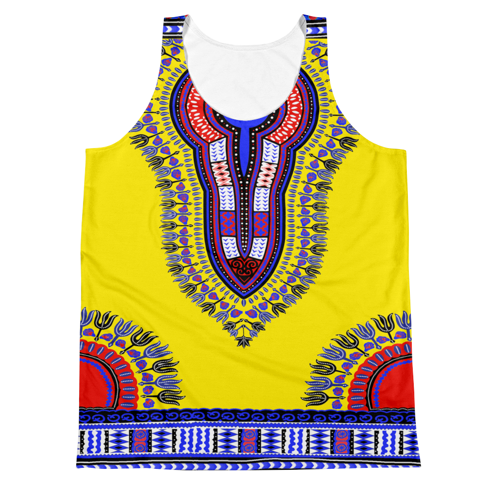 Dashiki Unisex Tank Top | Exclusively at Quotableteesonline.com - Quotable Tees Online