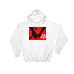 You can't Walk with GOD holding hands with the Devil  - Hooded Sweatshirt - Quotable Tees Online