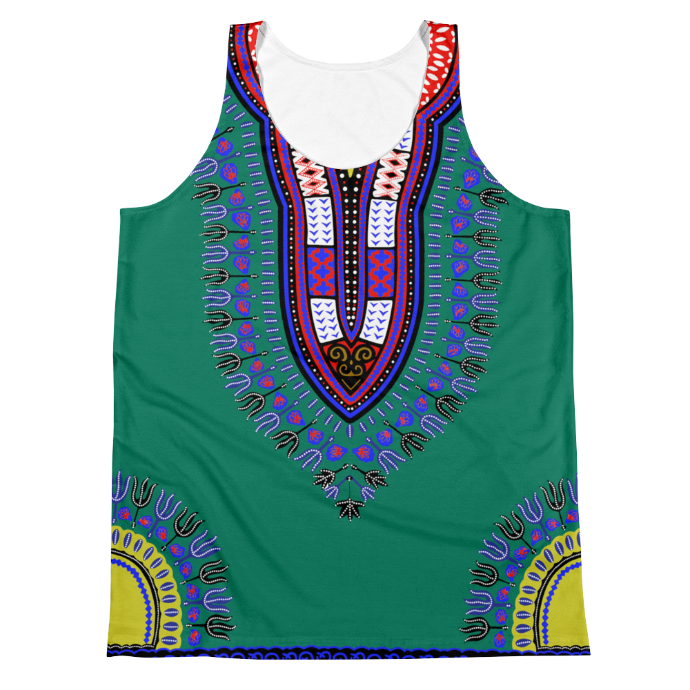 Dashiki Unisex Tank Top | Exclusively at Quotableteesonline.com - Quotable Tees Online