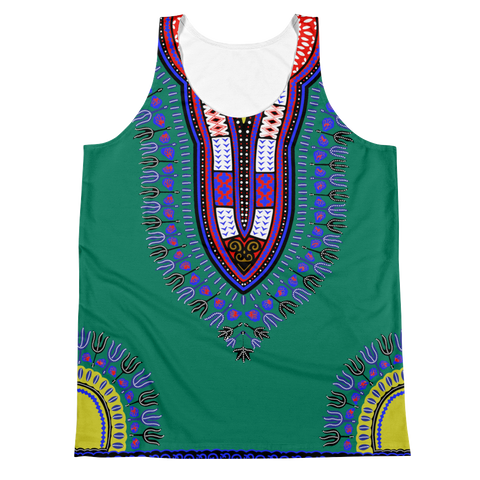 Dashiki Unisex Tank Top | Exclusively at Quotableteesonline.com - Quotable Tees Online