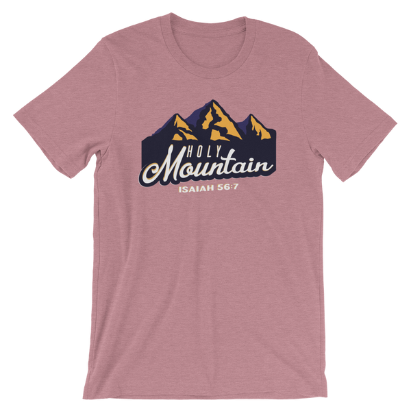 Holy Mountain - Unisex T-Shirt - Quotable Tees Online