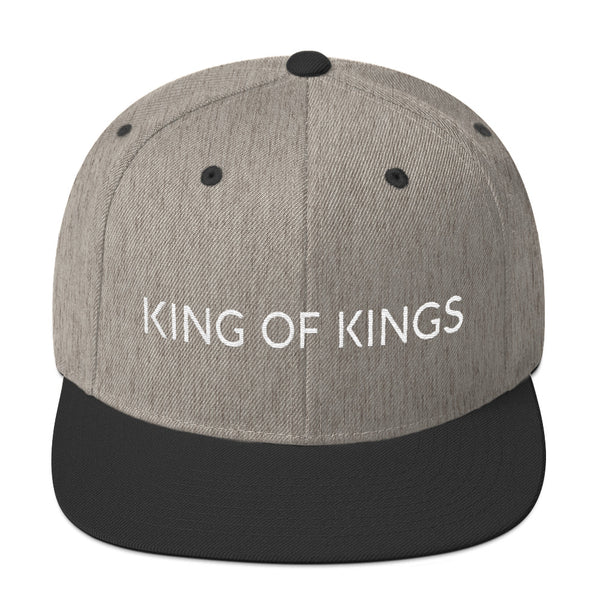 King of Kings - Snapback Hat - Quotable Tees Online