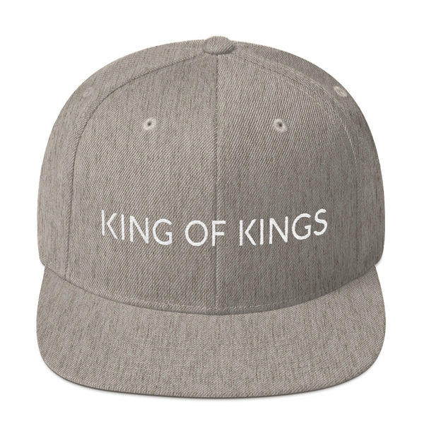 King of Kings - Snapback Hat - Quotable Tees Online