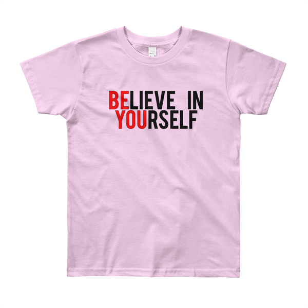 BE YOU / BE YOURSELF - Youth Short Sleeve T-Shirt - Quotable Tees Online