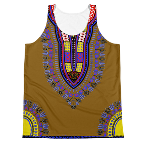 Dashiki Unisex Tank Top - Quotable Tees Online