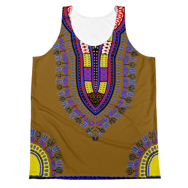 Dashiki Unisex Tank Top - Quotable Tees Online