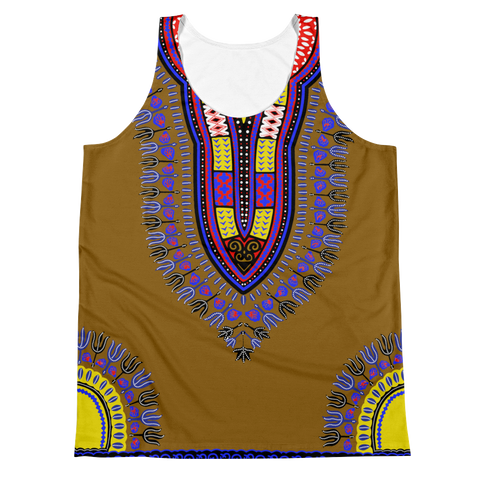 Dashiki Unisex Tank Top - Quotable Tees Online