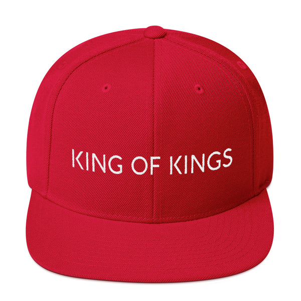 King of Kings - Snapback Hat - Quotable Tees Online