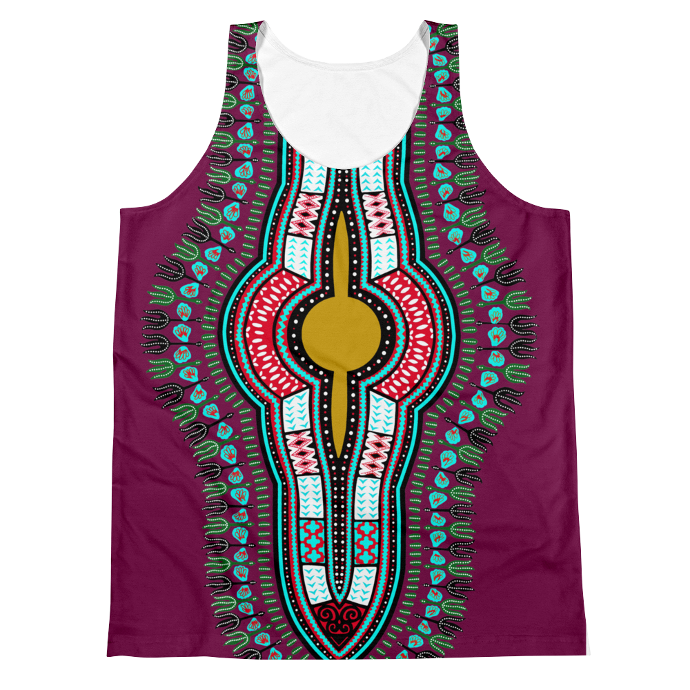 Dashiki Unisex Tank Top | Exclusively at Quotableteesonline.com - Quotable Tees Online