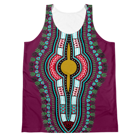 Dashiki Unisex Tank Top | Exclusively at Quotableteesonline.com - Quotable Tees Online