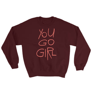 Yo Go Girl - Sweatshirt - Quotable Tees Online