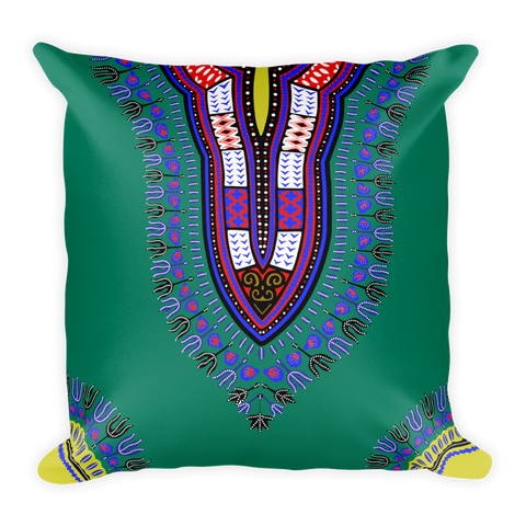 Dashiki Square Pillow - Quotable Tees Online