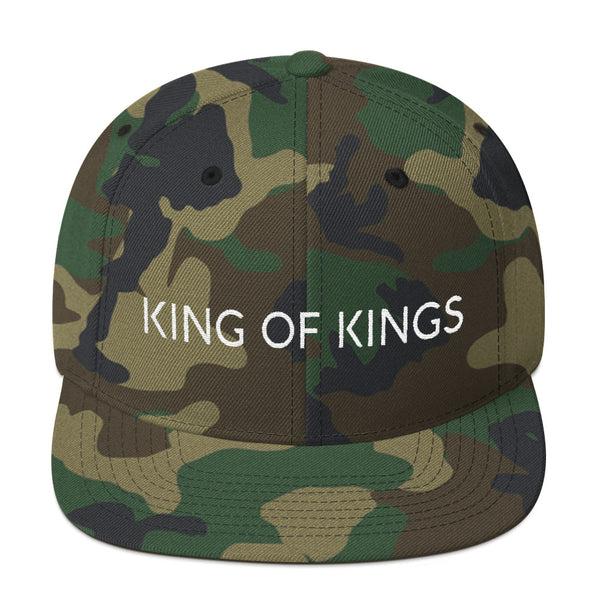 King of Kings - Snapback Hat - Quotable Tees Online