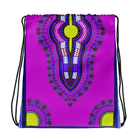 Dashiki drawstring bag | Exclusively at Quotableteesonline.com - Quotable Tees Online