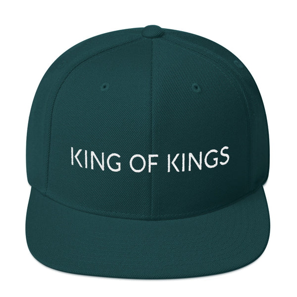 King of Kings - Snapback Hat - Quotable Tees Online