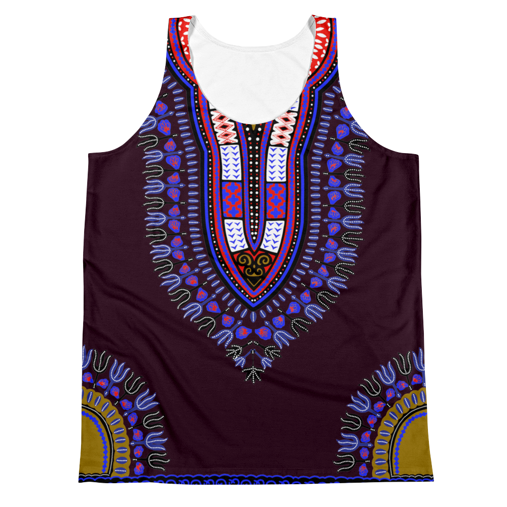 Dashiki Unisex Tank Top | Exclusively at Quotableteesonline.com - Quotable Tees Online