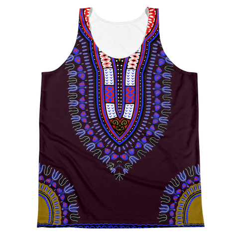 Dashiki Unisex Tank Top | Exclusively at Quotableteesonline.com - Quotable Tees Online