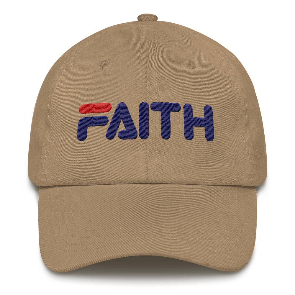 Faith - Dad hat - Quotable Tees Online