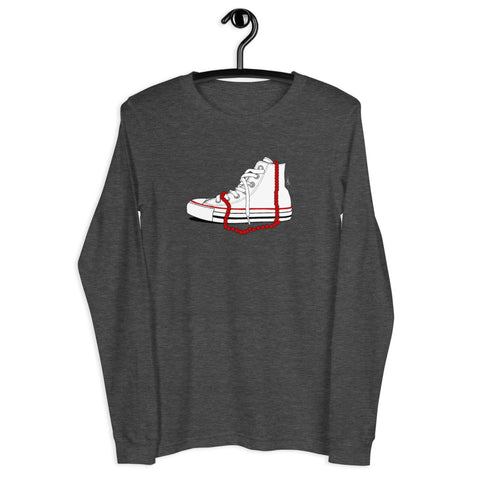 Chucks and Pearls - Long Sleeve Tee