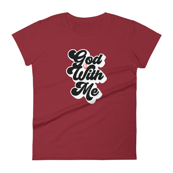 God Is With Me - Women's t-shirt