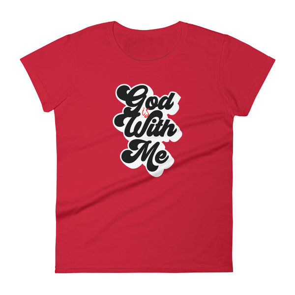 God Is With Me - Women's t-shirt