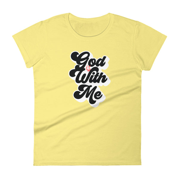 God Is With Me - Women's t-shirt